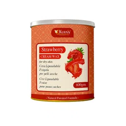 KURAIY Strawberry Cream Wax For Dry Skin Smooth Hair Removal - 800g-picture-32