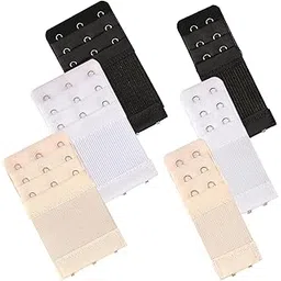 kurkip 6 Piece Bra Extender, 3 Rows, 2 Hooks, 3 Hooks, Bra Extender, Soft Comfort Elastic, Suitable for Women-picture-45
