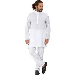 kurtacraft Men Flared Sleeves Thread Work Kurta-picture-10
