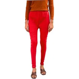 kurtiverse Woolen Leggings for Women Winter Thermal Waist Size : 24 to 32 Inch Stretchable Lengging for Ladies and Girls-picture-51