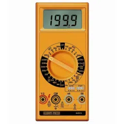 Kusam Meco KM603 Yellow Digital Multimeter, 4000 Counts-picture-41