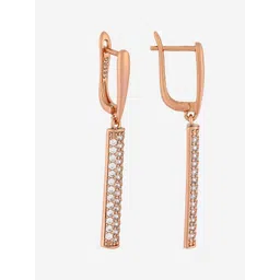 Kushal's Fashion Jewellery Rectangular Hoop Earrings-picture-38
