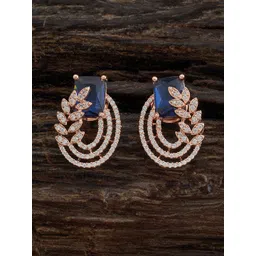 Kushal's Fashion Jewellery Rose Gold-Plated Classic Studs Earrings-picture-21