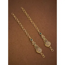 Kushal's Fashion Jewellery Women Embellished Hair Accessory Set of-picture-19