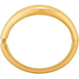 kushal's Fashion Jewellery Gold Polished Copper Trendy Locking System Kada, Best for Casual Wear & Special Occasion - 455342-picture-30