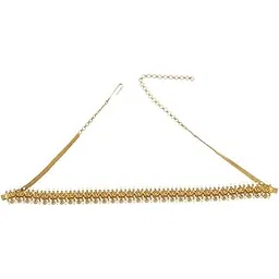 kushal's Fashion Jewellery Ruby-Green Gold Plated Ethnic Antique Belt/Kamarband-picture-19