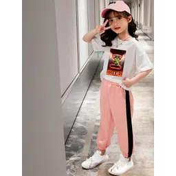 Kushi Flyer Girls Polyester Printed Tshirts-picture-38