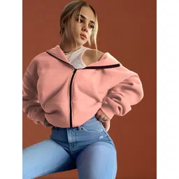 Kushi Flyer Women Fleece Lightweight Open Front Jacket-picture-34