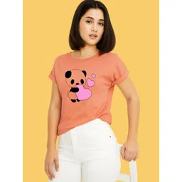 Kushi Flyer Women Graphic Printed T-shirt-picture-17