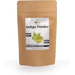Kvaas Indigo Powder | 100 gm | Indigofera Tinctoria | Natural Hair Colour | indigo Powder for Black Hair-picture-18