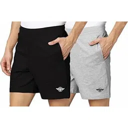 Kvm Garments Shorts with Pockets Cotton Poly Interlock Fabric | Comfortable Men Shorts Designed to Be Suitable for Both Exercise and Everyday Wear Combo Pack-picture-46