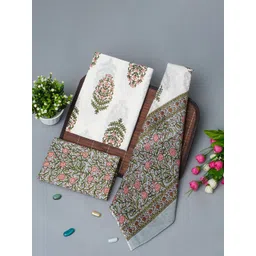 Kwatchi Printed Pure Cotton Unstitched Dress Material-picture-13