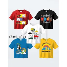 Kwitchy Kids 5 Printed Applique T-shirt-picture-23