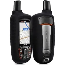 kwmobile Case for Garmin GPSMAP 64 / 64s / 64st - GPS Handset Navigation System Soft Silicone Skin Protective Cover - Black-picture-28