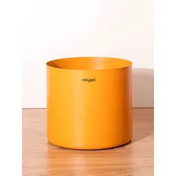 Kyari Orange-Colored & Black Metal Rust Free Planter-picture-21