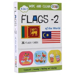 Kyds Play Flash Cards Flags - 36 Piece-picture-14
