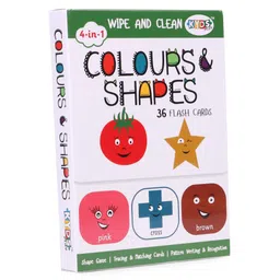 Kyds Play Flash Cards of Colours & Shapes White - 36 Flash Cards-picture-9