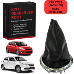 kylo Gear Lever Cover for Car| Gear Collar for with Swift & Swift Dzire (2008-2012) Gear Shift Collar-picture-19