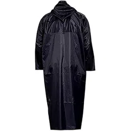 kyna Waterproof Full Length Rain Wear Jacket/Long Rain Coat/Rain Poncho For Men And Women (2*XL Black Colour) Pack Of 1-picture-36