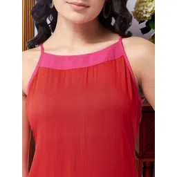 KYVO Women Ethnic Motifs Solid Kurta with Trousers & Dupatta-picture-28