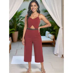 KYVO Women Shoulder Straps Sequin Detail Basic Jumpsuit-picture-34