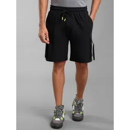 KZ07 By Kazo Men Black High-Rise Shorts-picture-30