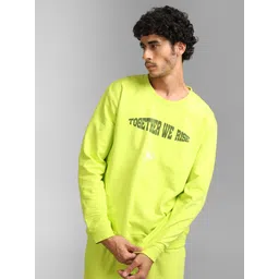 KZ07 By Kazo Men Printed Cotton Round Neck Sweatshirt-picture-26