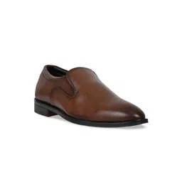 LA BOTTE Men Brown Solid Leather Formal Slip-Ons-picture-36