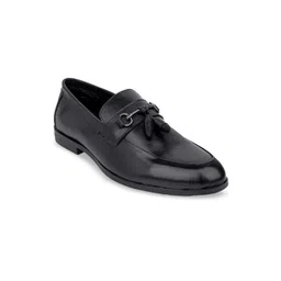 LA BOTTE Men Leather Padded Tassel Loafers-picture-20
