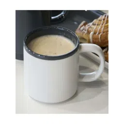 La Cafetiere Barcelona White & Grey Ceramic Latte Mug (0.45 L)-image-10
