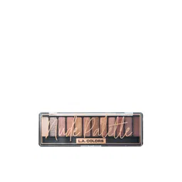 L.A colors 12 Color Enchanting Eyeshadow Palette Stocking Suffer - Nude-picture-43