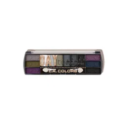 L.A colors Day To Night 12 Color Eyeshadow Palette 8g - Nightfall-picture-11