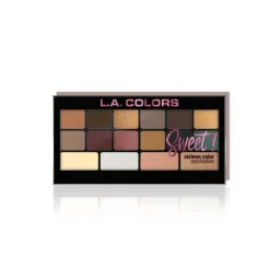 L.A. Colors Sweet! 16 Color Eyeshadow Palette Seductive - 20 gm-picture-12