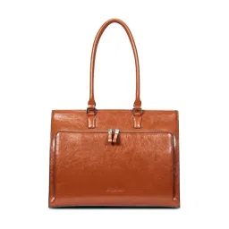LA ELLORE Brown Medium Tote-picture-12