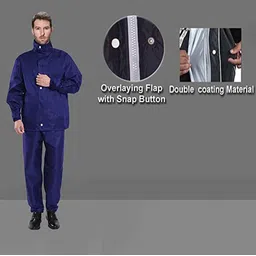 la' exclusivite Solid Men Raincoat image 4