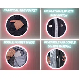 la' exclusivite Solid Men Raincoat image 5