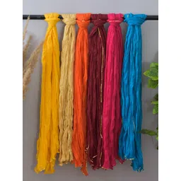 LA FEMINAE Pack of 6 Pure Cotton Dupatta-picture-41