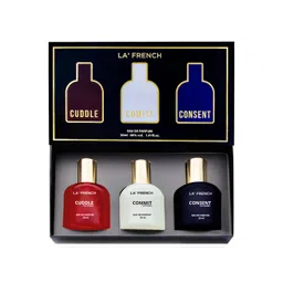 La French C Series Set of 3 EDP Perfume - Cuddle-Commit-Consent - 30ml Each-image-14