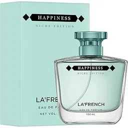 la' french La French Happiness Perfume for Men and Women 100ml | Intense Eau de Parfum | Unisex Perfume | Premium Long Lasting Luxury Fragrance | Luxury Perfume Gift Ideal for Both Men and Women.-picture-32