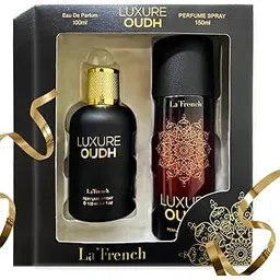La French Luxure Oudh Perfume & Deodorant Gift Set (100ml + 150ml) – Unisex Long-Lasting Luxury Fragrance Set, Perfect for Men & Women, Premium Gift for Special Occasions-image-29