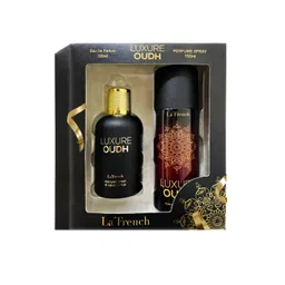 La French Set Of 2 Luxure Oudh Eau De Parfum - 100 ml& Deodorant - 150 ml-image-0