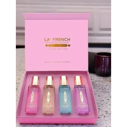 La French Perfume Gift Set for Women 4X20ml | with Mood Swing Euphoria Happiness Invoke | Luxury Perfume Set | Spicy Fresh Long Lasting Fragrance image 1
