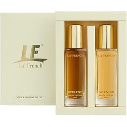 La French Unisex Perfume Gift Set Opulent & Splendid | Long Lasting Eau De Parfum | Perfume for Men & Women | Premium Travel Size Perfumes | Set 2x20ml | Fragrance Set-image-23