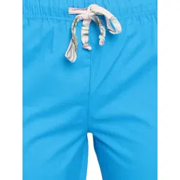 La Intimo Beige & Blue Printed T-Shirt With Pyjamas image 5