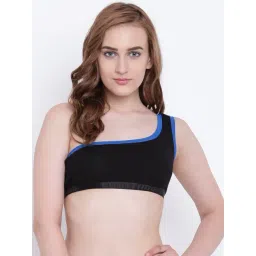 La Intimo Black Beach Pop One Shoulder Bra-image-46