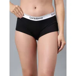 La Intimo Black Comfort Fit Panties-picture-38