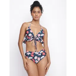 La Intimo Blue Cannanore Frill Tankini Bra and Panty-picture-27