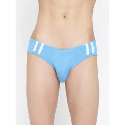 La Intimo Blue Comfort Fit Striped Briefs-picture-10