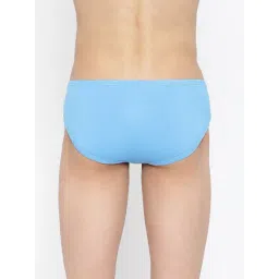 La Intimo Blue Comfort Fit Striped Briefs image 2