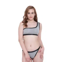 La Intimo Grey Beach Pop Bra & Bikini Panty-picture-29